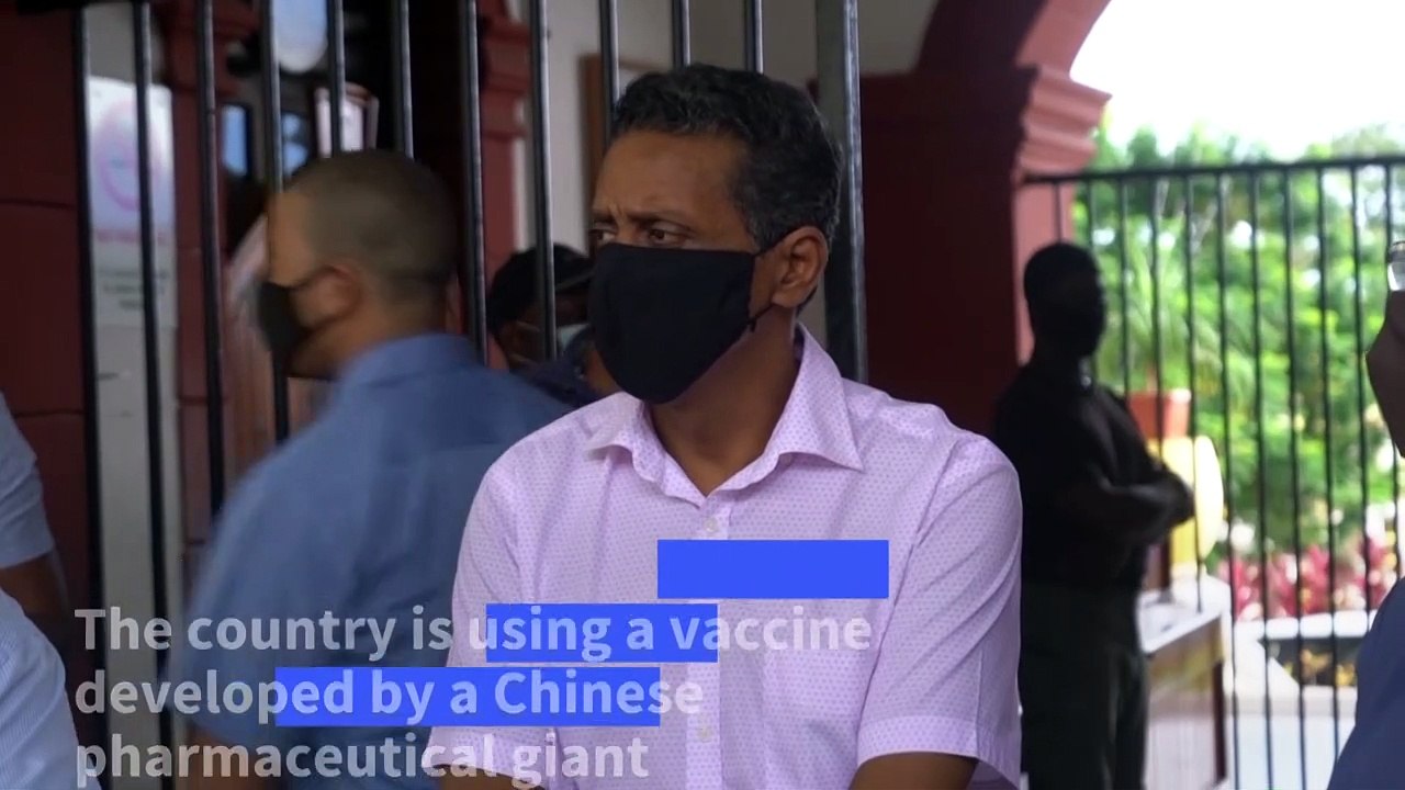 Seychelles begins Covid-19 vaccination with Chinese drug