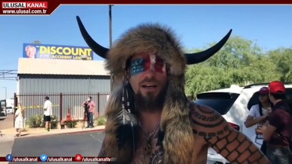 Kongre baskınındaki ''boynuzlu adam'' tutuklandı