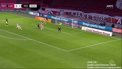 Eran Zahavi second Goal HD - Ajax 0 - 2 PSV - 10.01.2021 (Full Replay)