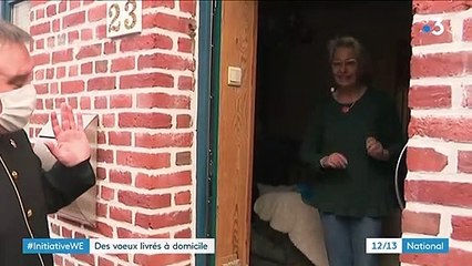 Belgique : des vœux délivrés à domicile par des artistes