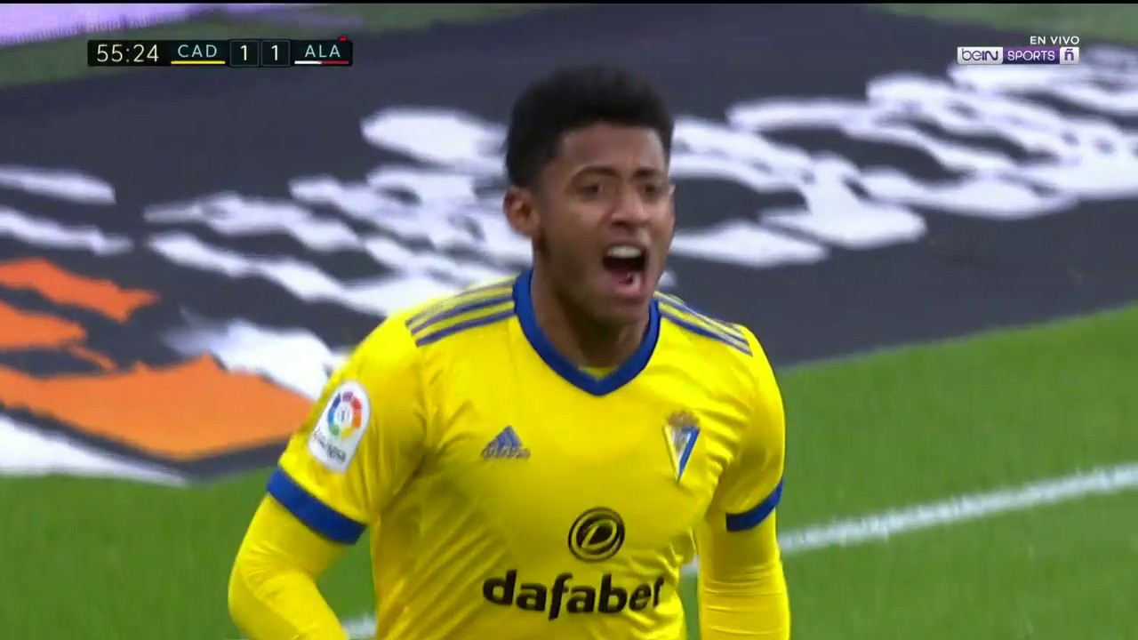 ¡Gol de Cádiz! Choco Lozano marca el 2-1 ante Alavés