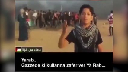 Suriyeli miniğin duası yürekleri titretti "Ya Rab! Senden başka kimsemiz yok"