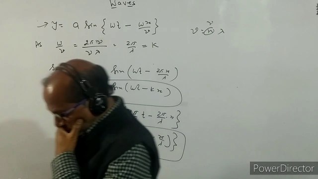 XI- 15.3 : Physics: Equation of Plane Progressive wave, relationships between phase difference and path difference & phase difference and time difference. : BY- A. Prakash.