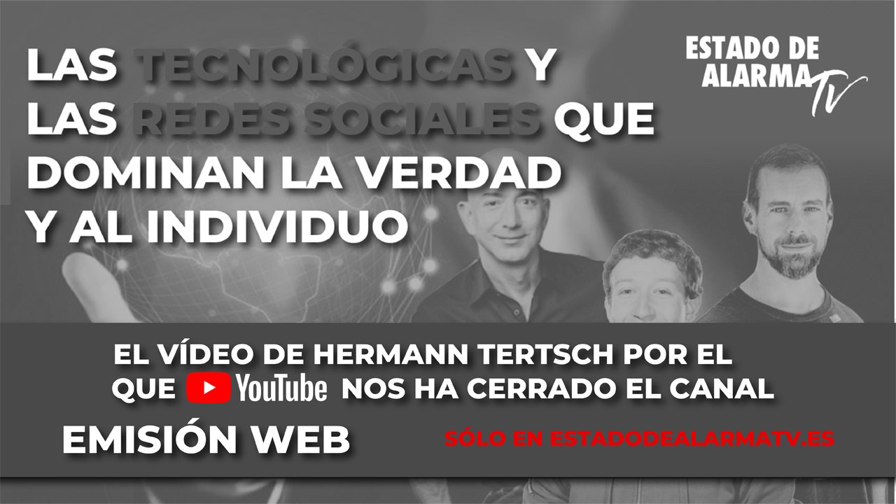El VÍDEO de HERMANN TERTSCH por el que YOUTUBE nos HA CERRADO el CANAL - El EJE del MAL con Cristina Seguí y Hermann Tertsch