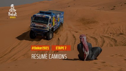 #DAKAR2021 - Étape 7 - Ha’il / Sakaka - Résumé Camion