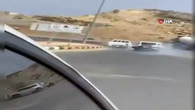 Cipiyle evire çevire vurdu! Cipli kavga kameraya böyle yansıdı