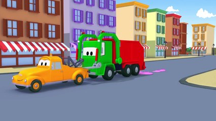 Tom la Dépanneuse et la Voiture de Bonbon | Camions dessins animés pour les enfants