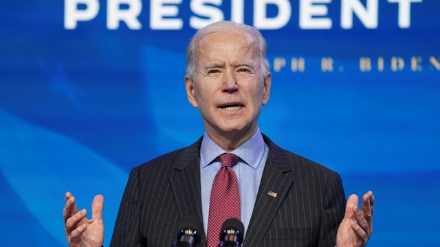 بايدن يؤكد أن مواجهة تداعيات جائحة كورونا ستكون من أولويات إدارته