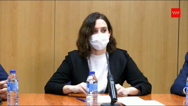 Ayuso avisa de días muy complicados por las heladas