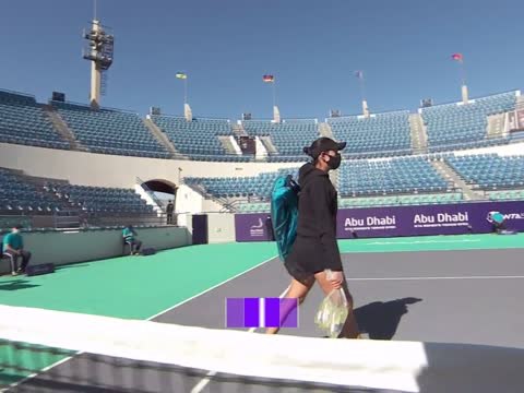 Muguruza muscles past Sasnovich in Abu Dhabi