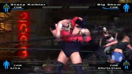 Here Comes the Pain Stacy Keibler vs Big Show vs Lita vs Christian