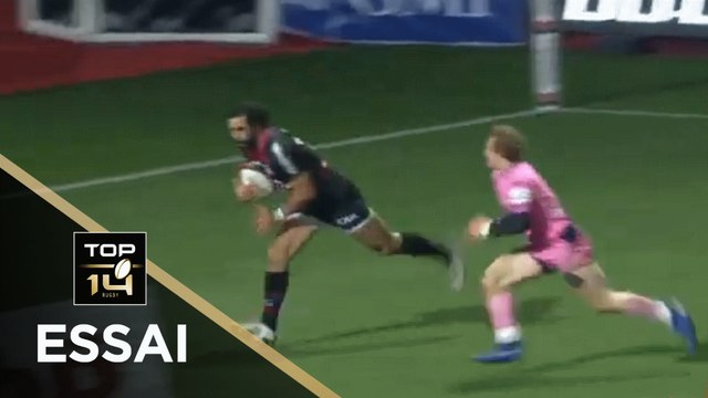 TOP 14 - Essai de Yoann HUGET (ST) - Toulouse - Paris - J14 - Saison 2020/2021