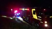 Casal e criança ficam feridos em capotamento de automóvel na BR-467, em Cascavel