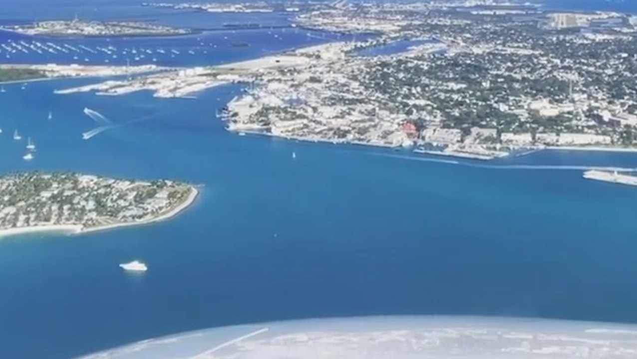 Key West from the sky