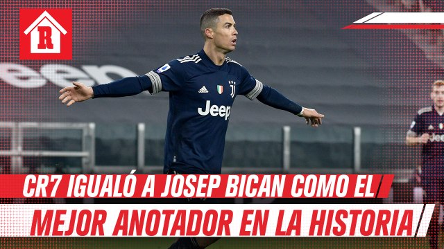 Cristiano Ronaldo igualó a Josef Bican como máximo goleador en la historia del futbol