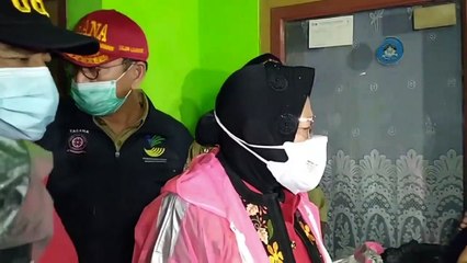Mensos Risma ke Lokasi Longsor Sumedang, Minta Warga Dievakuasi