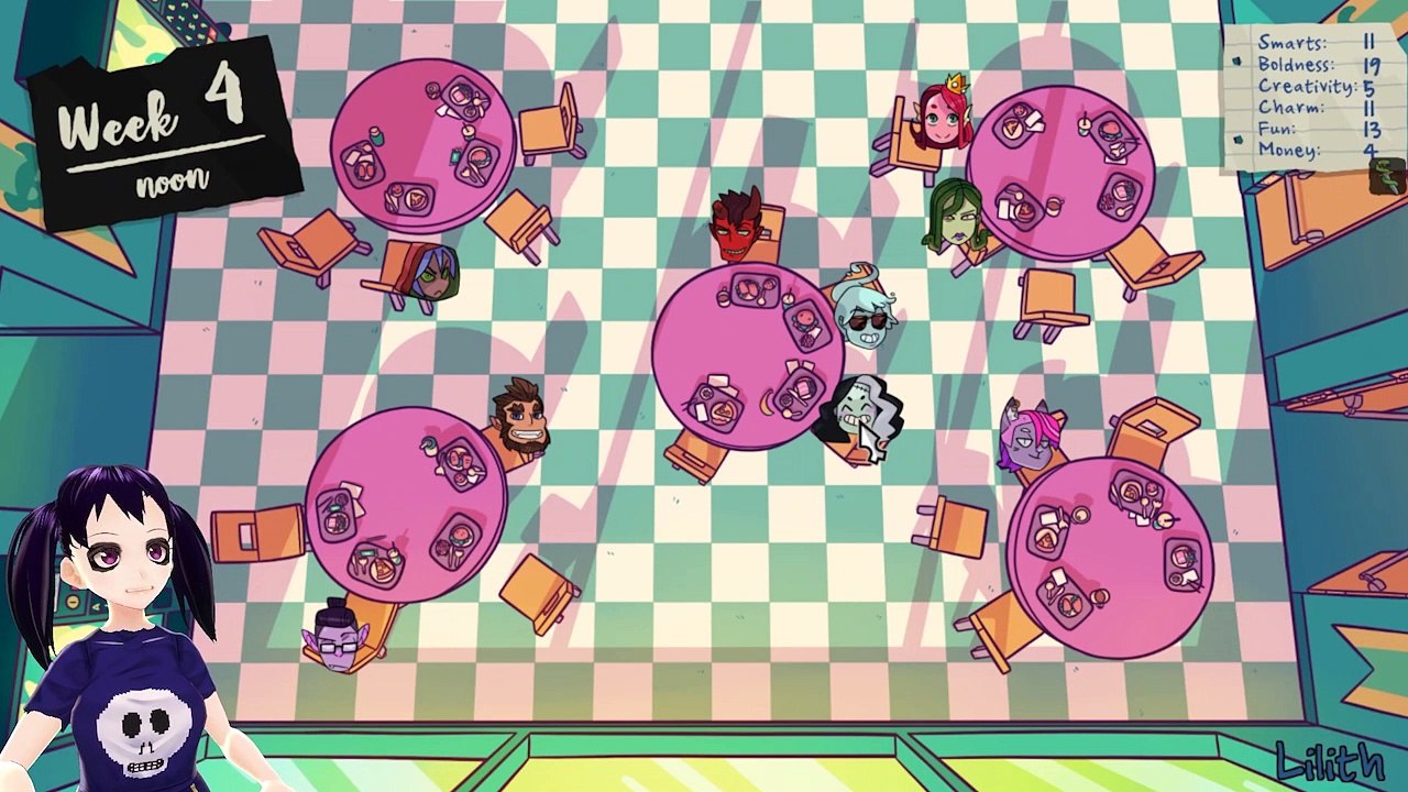 Lilith plays Monster Prom #3