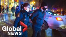 Coronavirus- Police issue fines as Quebec curfew takes effect, cases continue to rise