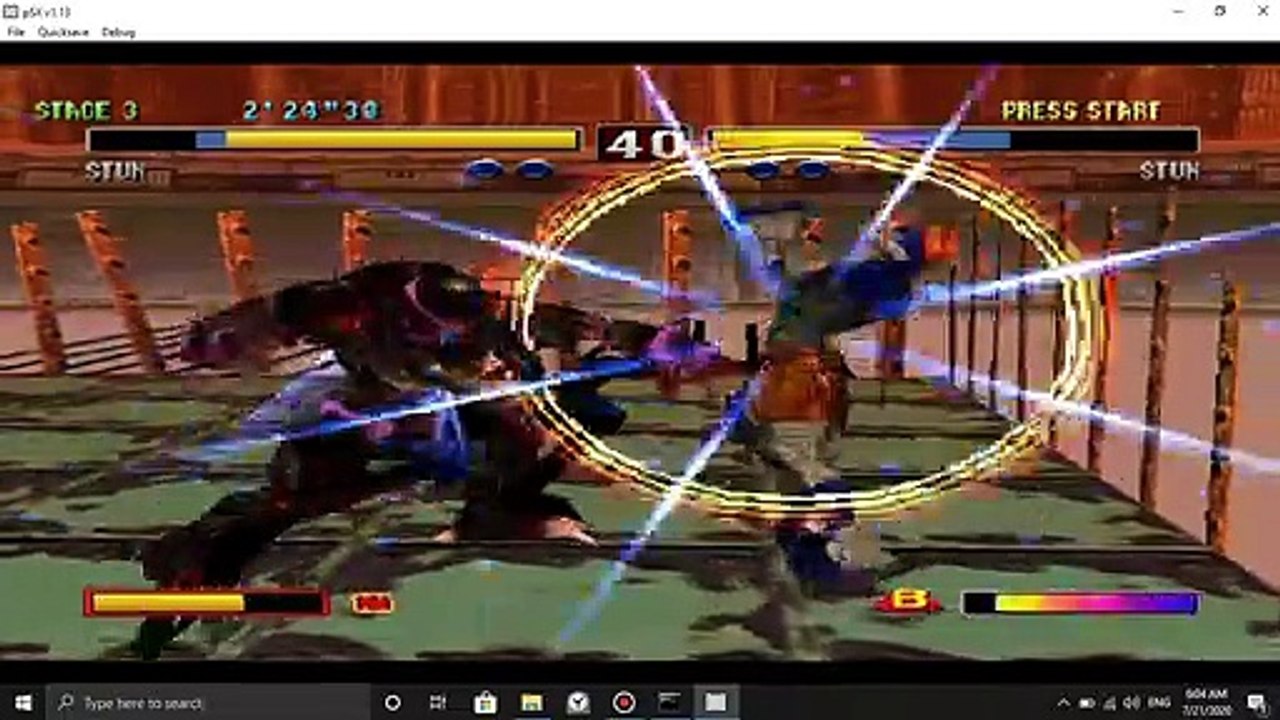 Stun(The Insect) defeats Stun(The Insect) (#1) - Bloody Roar 2