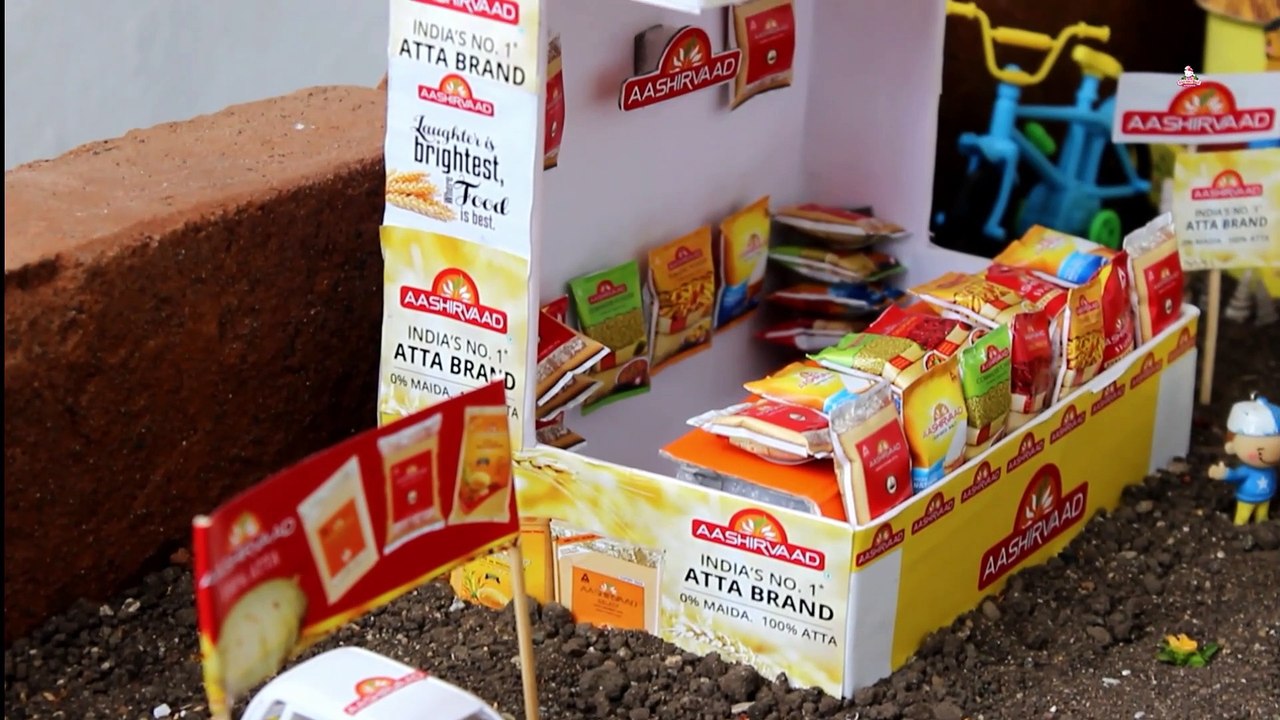 Miniature cooking aloo paratha recipe aashirvaad miniature shop tiny food mini foods MMF E#51