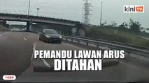 Padah pandu lawan arus, Polis Johor tahan pemandu