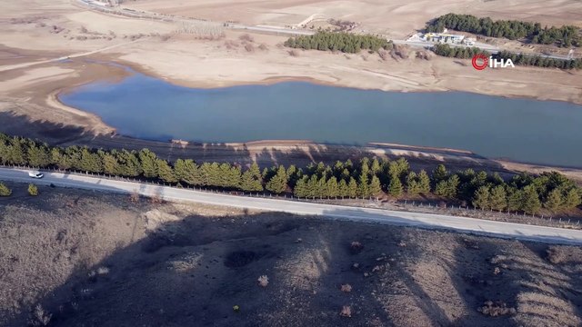 'Derya gibiydi bir avuç su kaldı' Kuraklığın boyutunu gösteren ürkütücü görüntüler