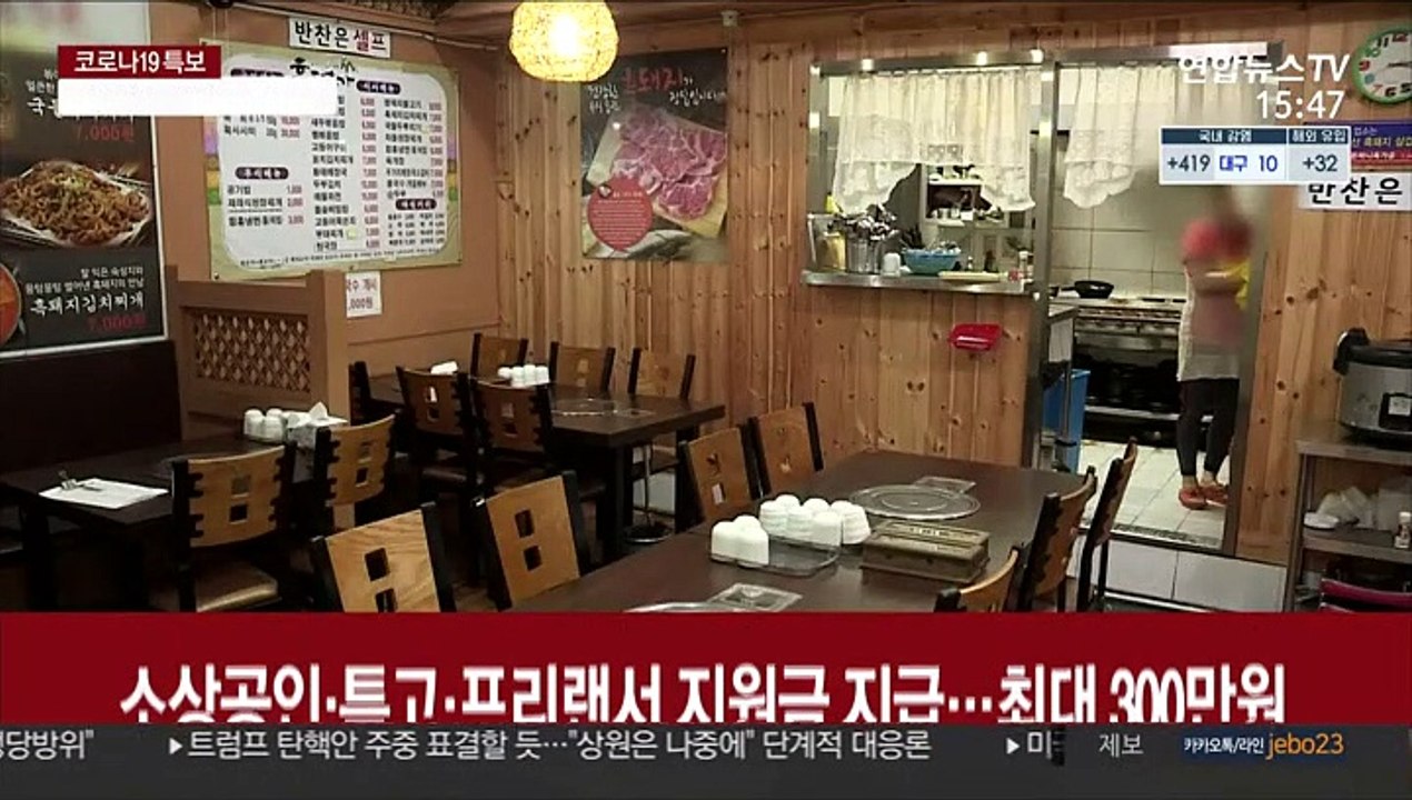 소상공인·특고·프리랜서 지원금 지급…최대 300만원