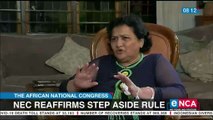 ANC NEC reaffirms step aside rule