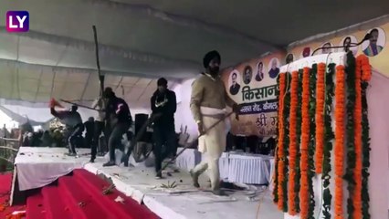 Farmers Protest Against ML Khattar In Karnal: हरियाणा शेतकरी आंदोलन पेटले;मुख्यमंत्र्यांची बैठक रद्द