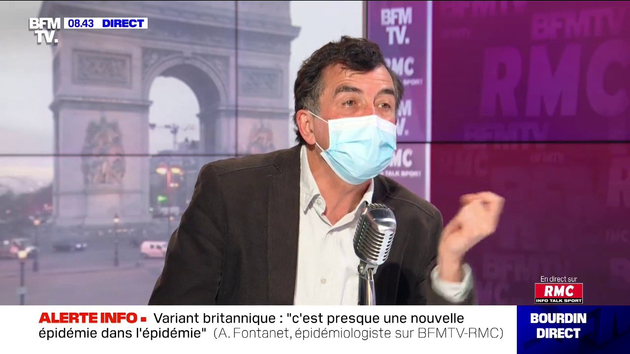 Covid-19: l'épidémiologiste Arnaud Fontanet rappelle que les personnes doivent s'isoler "dès le début des symptômes"