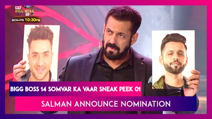 Bigg Boss 14 Somvar Ka Vaar Sneak Peek 01 | Jan 8 2020: Salman Conducts Live Nominations