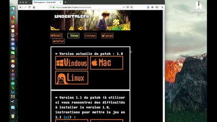 Comment installer le patch FR d'Undertale sur Mac