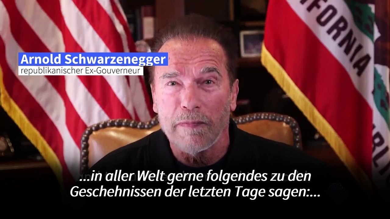 Schwarzenegger: Trump ist 'schlechtester Präsident aller Zeiten'