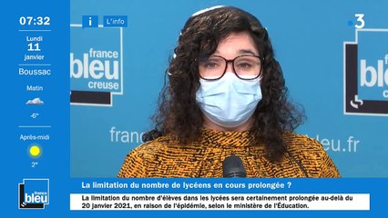 La matinale de France Bleu Creuse du 11/01/2021