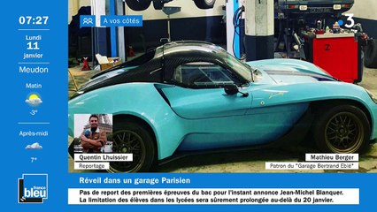 La matinale de France Bleu Paris du 11/01/2021