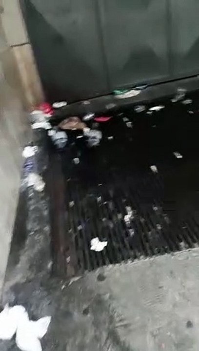 Andria: degrado ed inciviltà in via Domenico Cotugno