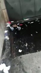 Andria: degrado ed inciviltà in via Domenico Cotugno