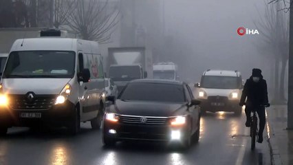 Düzce, 56 saatlik kısıtlamanın ardından güne sisle uyandı