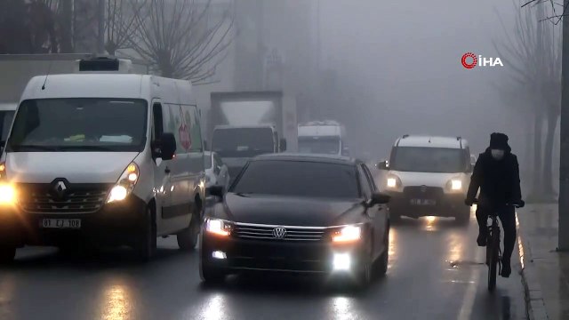 Düzce, 56 saatlik kısıtlamanın ardından güne sisle uyandı