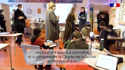 L'école Saint-Exupéry (Levallois-Perret) et la charte de la laïcité