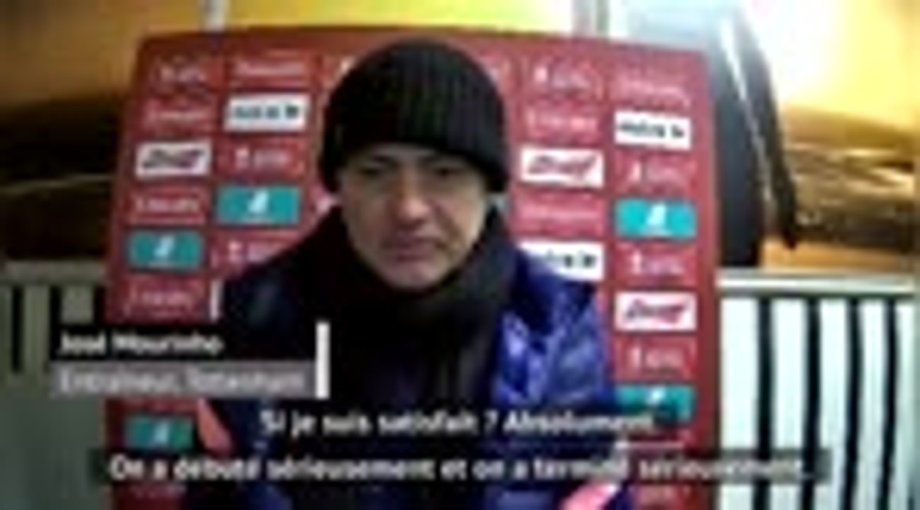 Cup - Mourinho : "Dele Alli ? J'ai adoré"