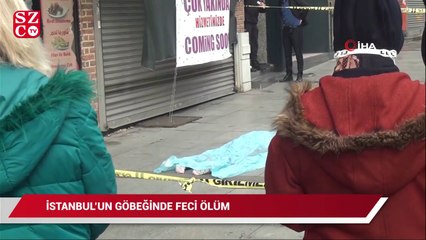 İstanbul’un göbeğinde feci ölüm