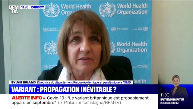 Sylvie Briand (OMS): Le virus va continuer à évoluer avec des impacts différents selon les variants