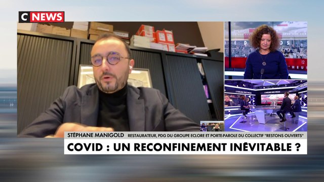 Stéphane Manigold à propos d'un troisième confinement : « C'est acté, il va avoir lieu »
