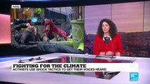 Fighting for the climate: Activists use shock tactics to get their voices heard