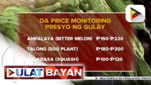#UlatBayan | Presyo ng gulay Tagalog at baboy, lalong tumaas