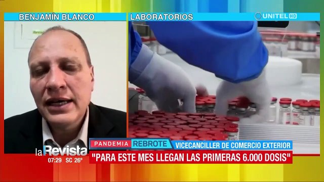 Gobierno explica sobre la llegada de las vacunas contra el Covid-19 a Bolivia