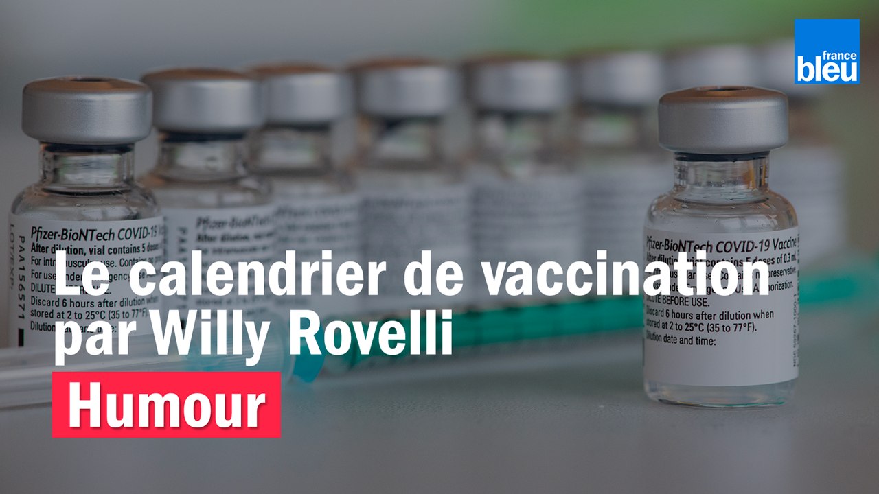 HUMOUR - Le calendrier de vaccination par Willy Rovelli