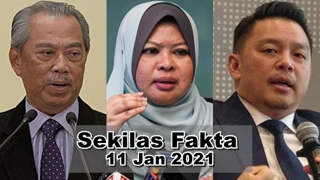 SEKILAS FAKTA: PKP mulai 13 Januari, Rina positif Covid-19, Warisan sertai PN? - Fitnah!