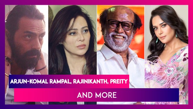 Arjun Rampal’s Sister Komal Rampal Summoned By Anti-Drugs Agency; Rajinikanth’s Appeal To Fans; Preity Zinta\'s Stressful Three Weeks Of Family Battling COVID-19